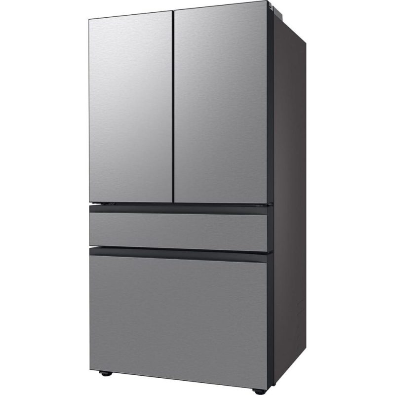 French Door Refrigerators |  Samsung 29 cu. ft. Bespoke 4-Door French Door Refrigerator with Beverage Center in Stainless Steel – RF29BB8600QL Stainless Steel French Door Refrigerators French Door Refrigerators