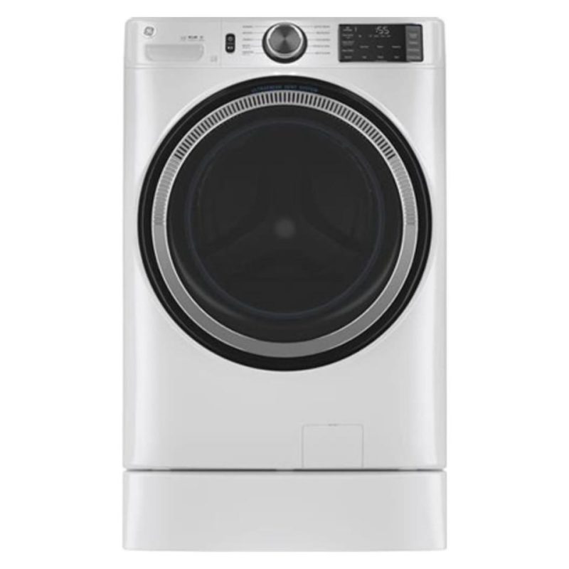 Front-load Washers |  GE® 4.8 cu. ft. Front Load Washer with UltraFresh Vent System – GFW550SSNWW White Front-load Washers Front-load Washers