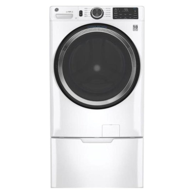 Front-load Washers |  GE® 4.8 cu. ft. Front Load Washer with UltraFresh Vent System – GFW550SSNWW White Front-load Washers Front-load Washers