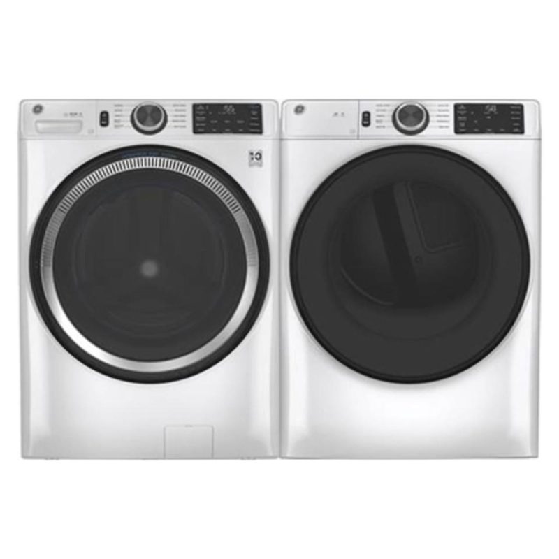 Front-load Washers |  GE® 4.8 cu. ft. Front Load Washer with UltraFresh Vent System – GFW550SSNWW White Front-load Washers Front-load Washers