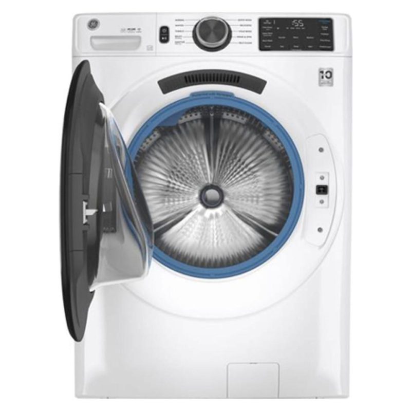 Front-load Washers |  GE® 4.8 cu. ft. Front Load Washer with UltraFresh Vent System – GFW550SSNWW White Front-load Washers Front-load Washers