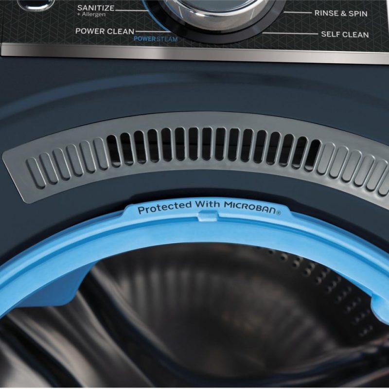 Front-load Washers |  GE® 5.0 cu. ft. Capacity Smart Front Load ENERGY STAR® Steam Washer with SmartDispense™ UltraFresh Vent System with OdorBlock™ and Sanitize + Allergen – GFW655SPVDS Gray Front-load Washers Front-load Washers