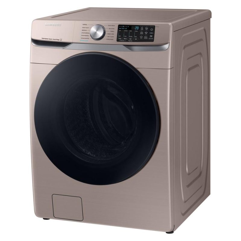 Front-load Washers |  Samsung 4.5 cu. ft. Front Load Washer with Super Speed Wash in Champagne – WF45B6300AC Champagne Front-load Washers Champagne