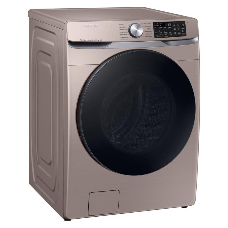 Front-load Washers |  Samsung 4.5 cu. ft. Front Load Washer with Super Speed Wash in Champagne – WF45B6300AC Champagne Front-load Washers Champagne