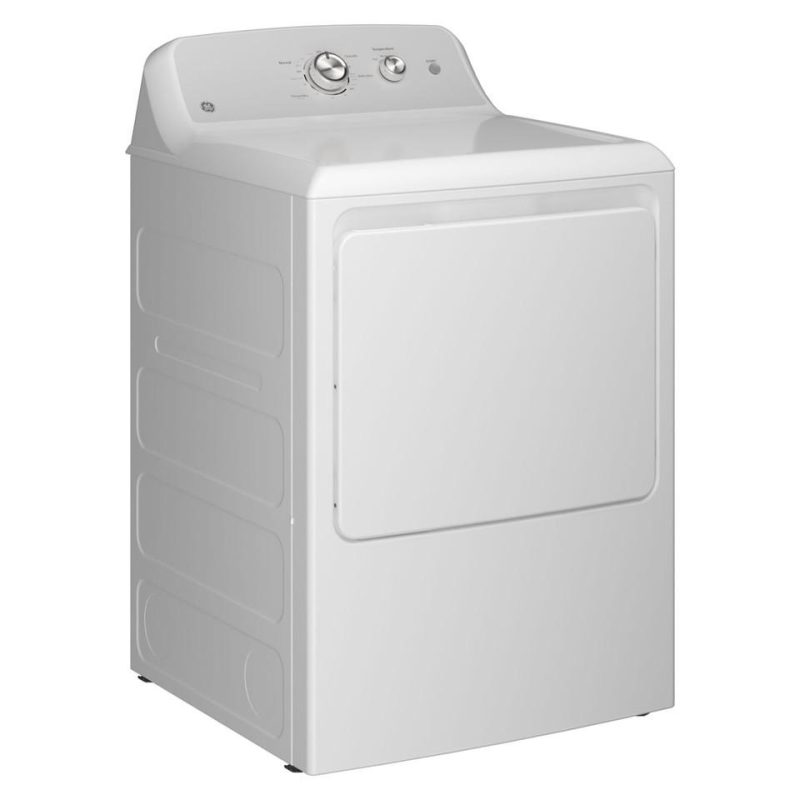 Gas Dryers |  GE® 7.2 cu. ft. Capacity Gas Dryer with Up To 120 ft. Venting and Reversible Door​ – GTD38GASWWS White Gas Dryers Gas Dryers