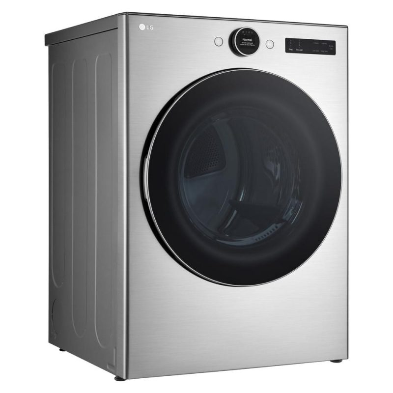 Gas Dryers |  LG 7.4 cu. ft. Ultra Large Capacity Smart Front Load Gas Dryer with Sensor Dry & Steam Technology Gray Gas Dryers Gas Dryers