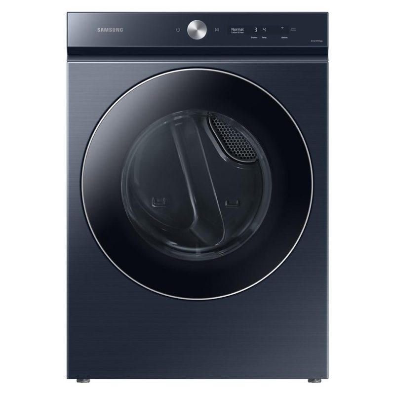 Gas Dryers |  Samsung Bespoke 7.6 cu. ft. Ultra Capacity Gas Dryer in Brushed Navy – DVG53BB8900D Blue Gas Dryers Blue