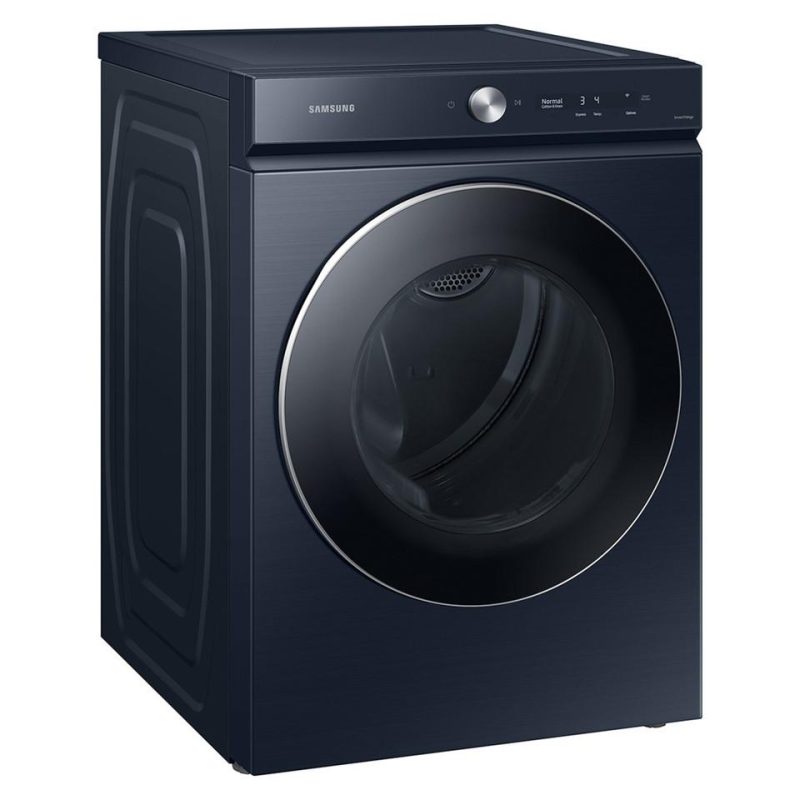 Gas Dryers |  Samsung Bespoke 7.6 cu. ft. Ultra Capacity Gas Dryer in Brushed Navy – DVG53BB8900D Blue Gas Dryers Blue