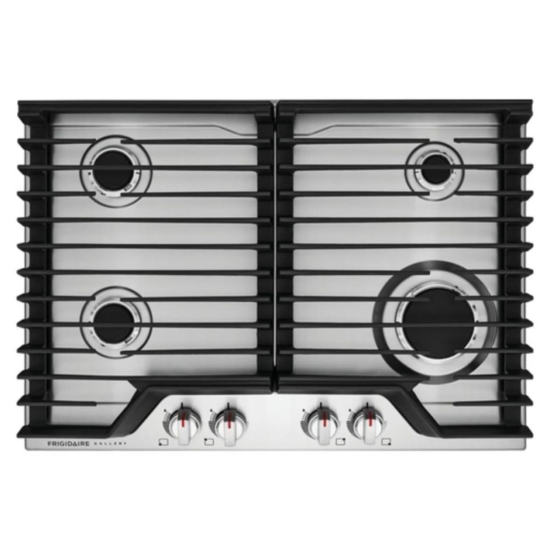 Gas |  Frigidaire Gallery 30” Drop-In Gas Cooktop – GCCG3046AS Stainless Steel Cooktops Gas