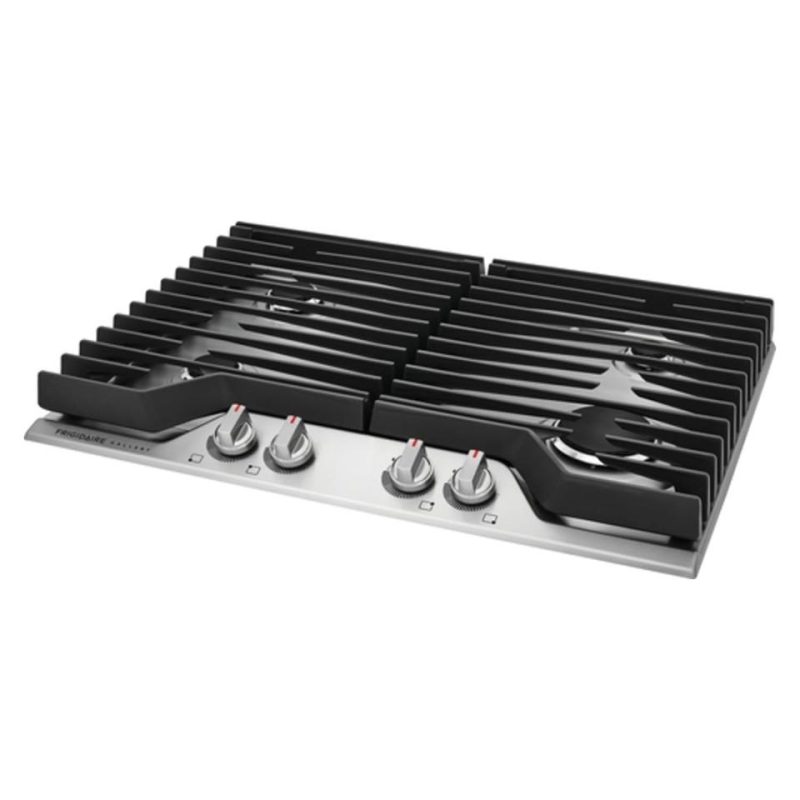 Gas |  Frigidaire Gallery 30” Drop-In Gas Cooktop – GCCG3046AS Stainless Steel Cooktops Gas