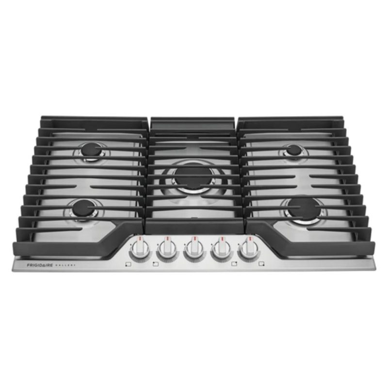 Gas |  Frigidaire Gallery 36” Gas Cooktop – GCCG3648AS Stainless Steel Cooktops Gas