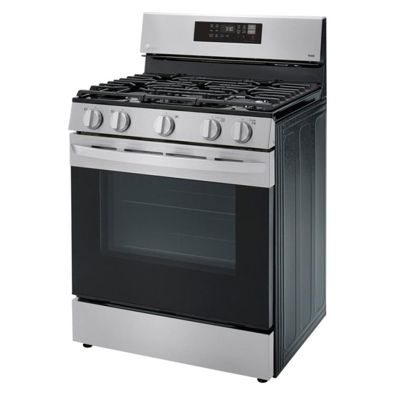 Gas Ranges |  LG 5.8 cu. ft. Gas Single Oven with Air Fry – LRGL5823S Stainless Steel Gas Ranges Gas Ranges