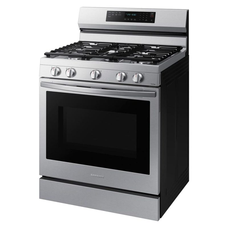 Gas Ranges |  Samsung 6.0 cu. ft. Smart Gas Range w/ Air Fry, Convection+ & Stainless Cooktop – NX60A6711SS Stainless Steel Gas Ranges Gas Ranges