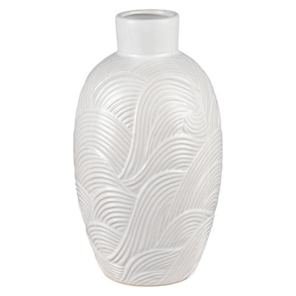 Home Accessories |  FLYNN SMALL VASE White Home Décor Home Accessories