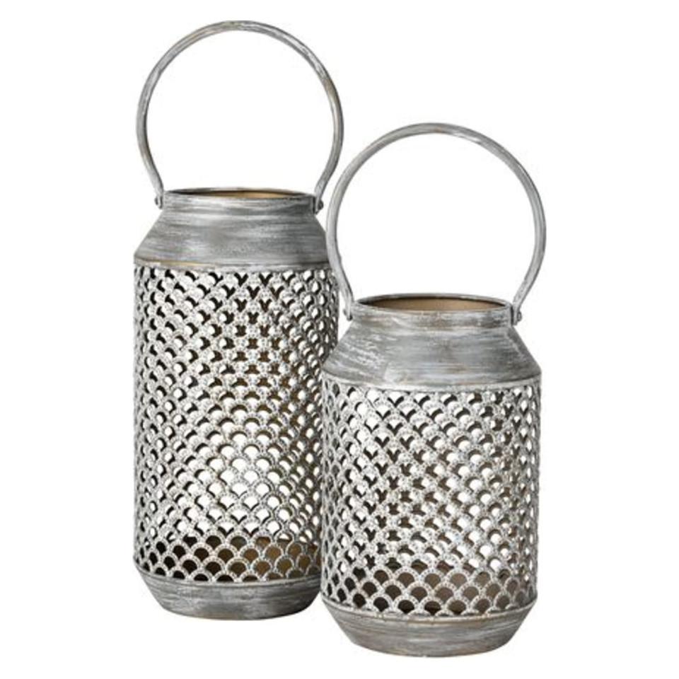 Home Accessories |  PENNYWELL SMALL LANTERN Gray Home Accessories Gray