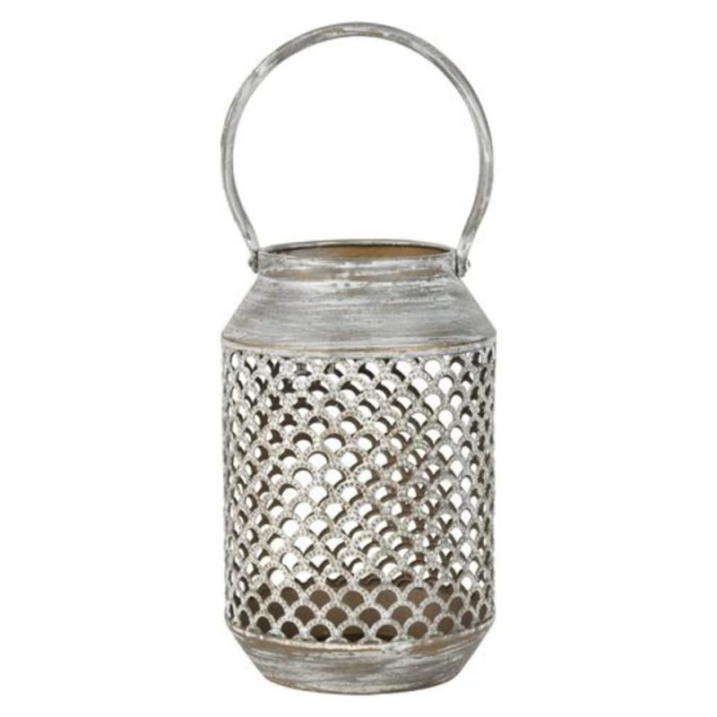 Home Accessories |  PENNYWELL SMALL LANTERN Gray Home Accessories Gray