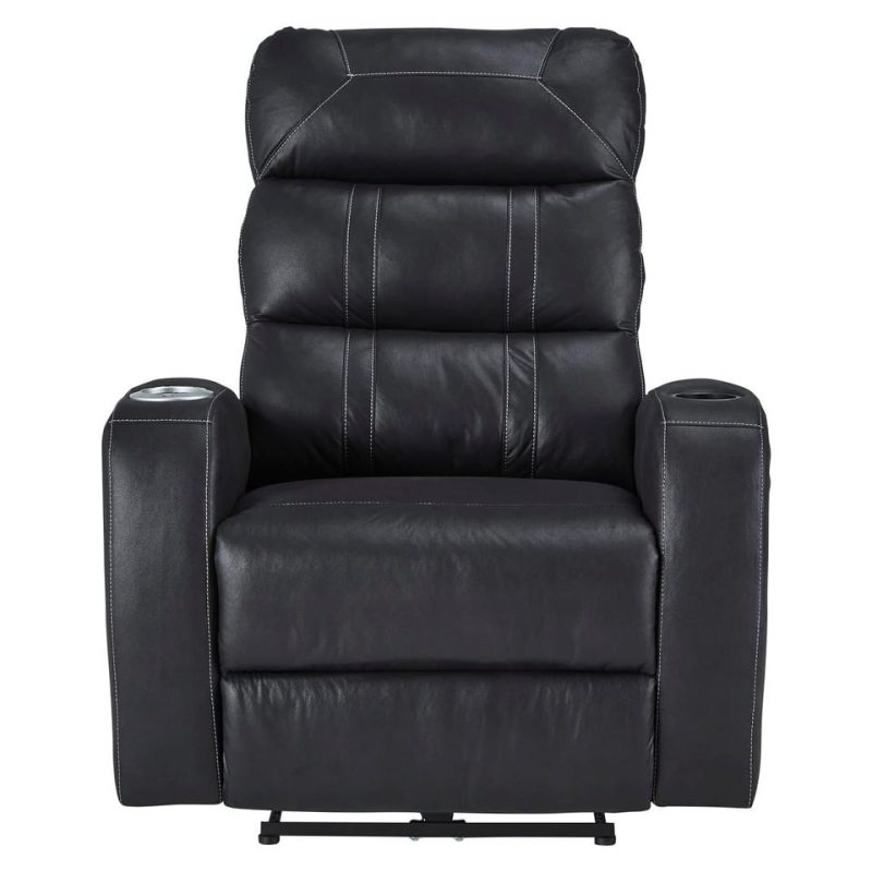 Home Theater Furniture |  Octane Media Seating Black Black