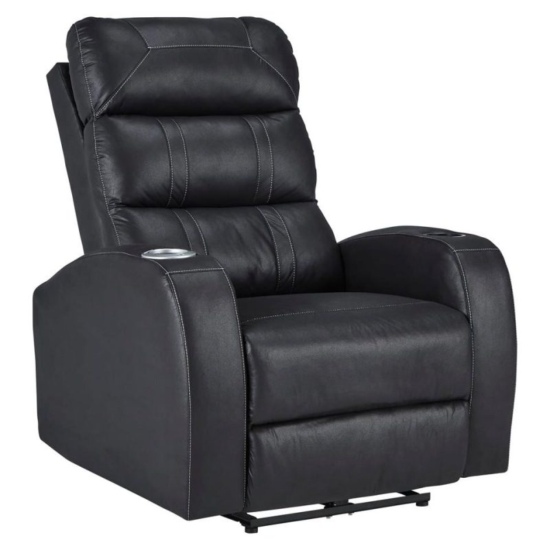 Home Theater Furniture |  Octane Media Seating Black Black