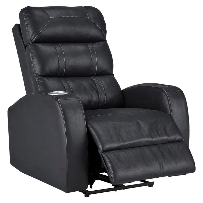 Home Theater Furniture |  Octane Media Seating Black Black