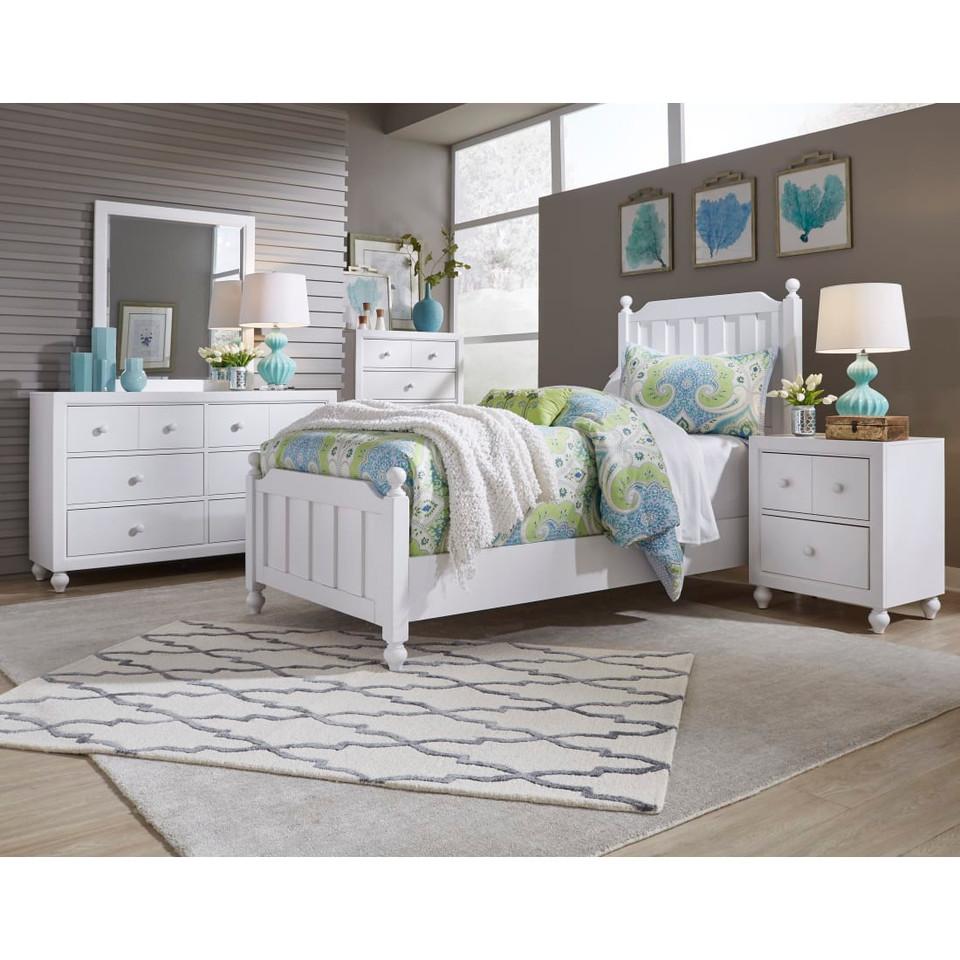 Kids Bedroom Sets |  Sienna White 3pc Full Bedroom Set White Kids Bedroom Kids Bedroom Sets