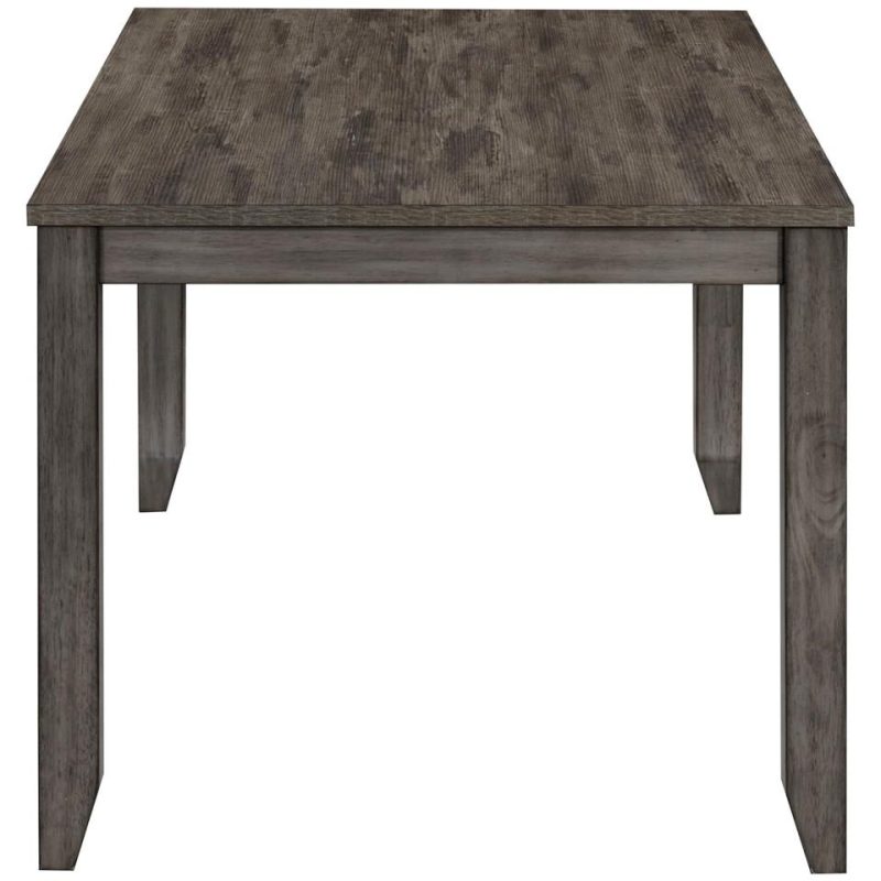 Kitchen and Dining Sets |  Phoenix Dining Table & 4 Dining Chairs Gray Gray