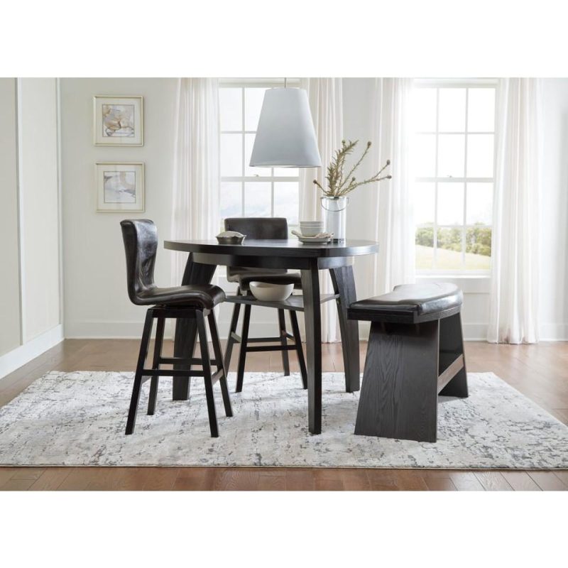 Kitchen and Dining Sets |  Rylan 4 Pc Dining Set Black Dining Room Furniture Black