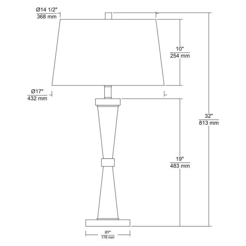 Lamps |  BRANDT TABLE LAMP Gold Home Décor Gold