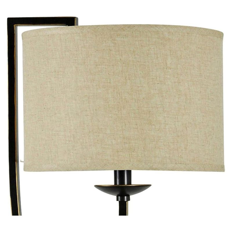 Lamps |  Bronze Crossed Arm Table Lamp Brown Home Décor Brown