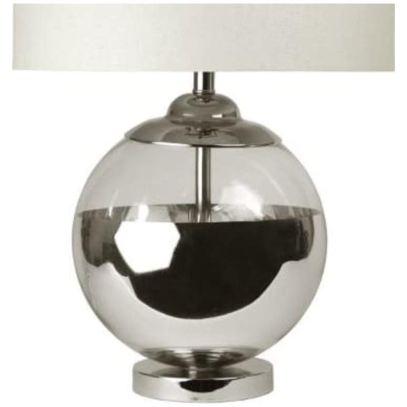 Lamps |  Carson Glass Table Lamp Gray Home Décor Gray