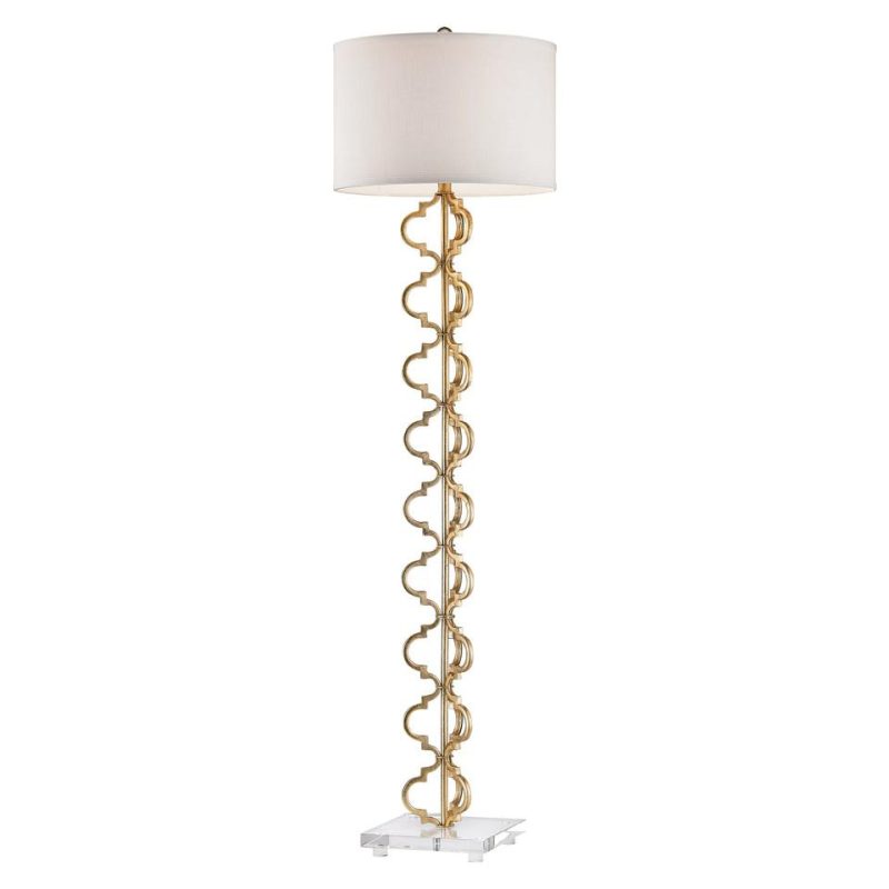 Lamps |  CASTILE FLOOR LAMP Gold Home Décor Gold