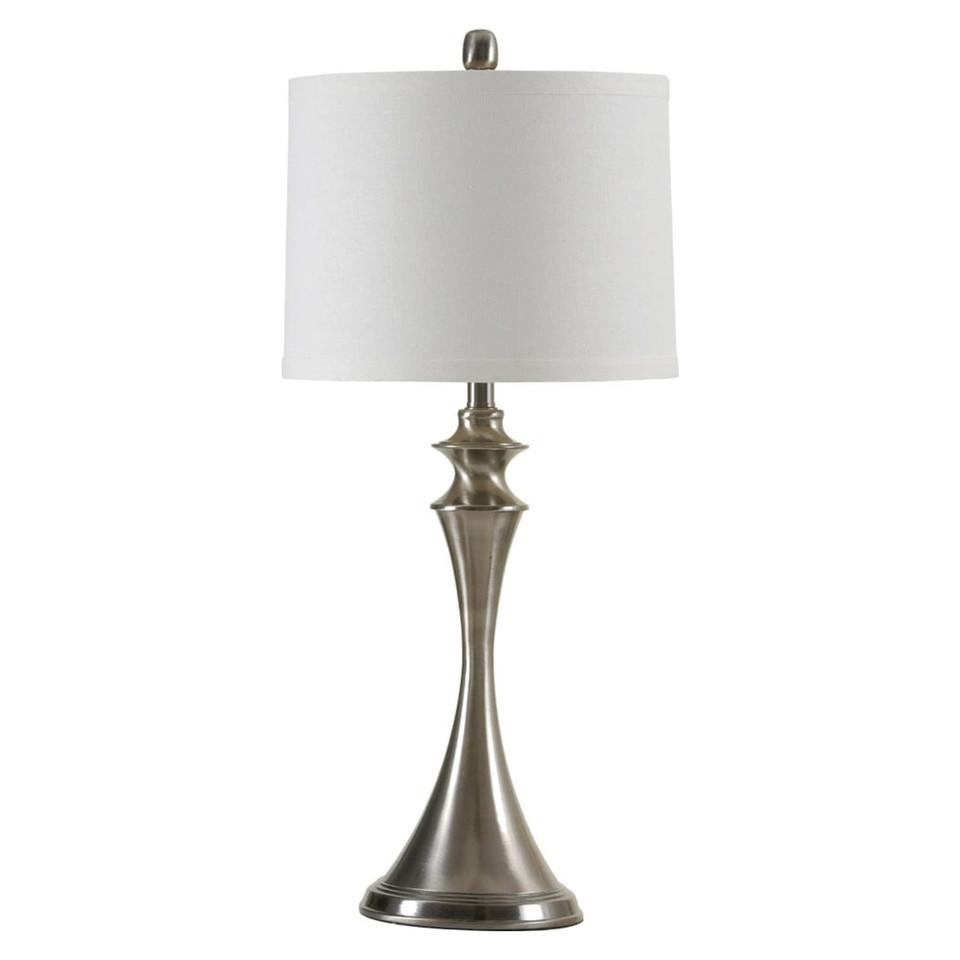 Lamps |  Hour Glass Lamp Gray Home Décor Gray