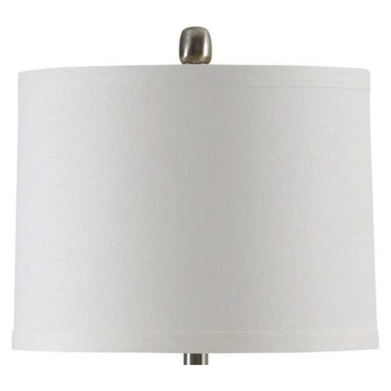 Lamps |  Hour Glass Lamp Gray Home Décor Gray