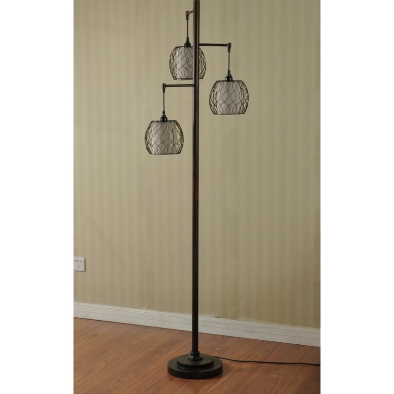 Lamps |  Moderno Floor Lamp Brown Home Décor Brown