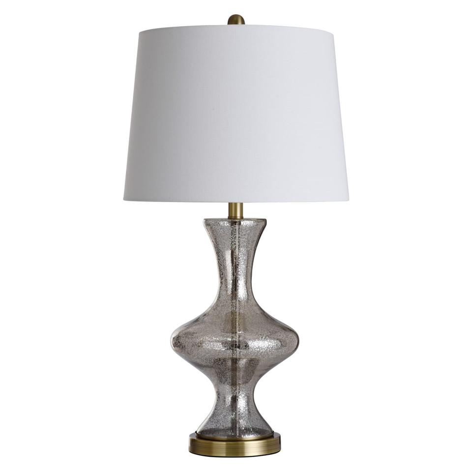 Lamps |  Sentinel Glass Table Lamp Gray Home Décor Gray