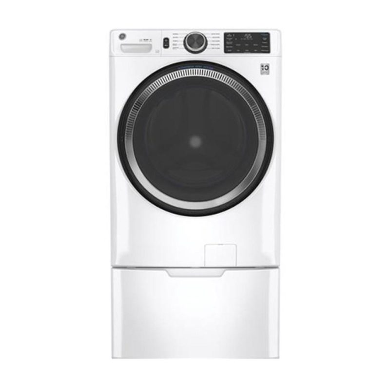 Laundry Pedestals |  GE® White Pedestal – GFP1528SNWW White Laundry Pedestals Laundry Pedestals