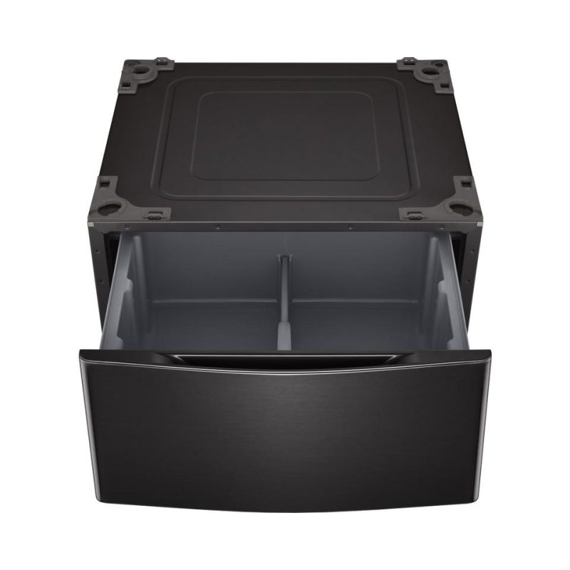 Laundry Pedestals |  LG Black Laundry Pedestal – WDP5B Black Laundry Pedestals Black