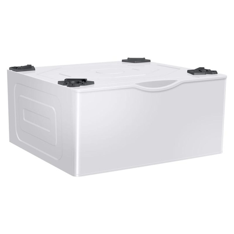 Laundry Pedestals |  Samsung 27” Pedestal – White (WE402NW) White Laundry Pedestals Laundry Pedestals