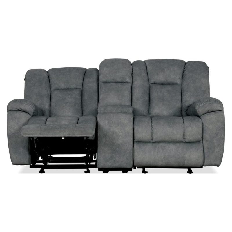 Living Room Sets |  Abbott Sofa & Loveseat Gray Living Room Furniture Gray