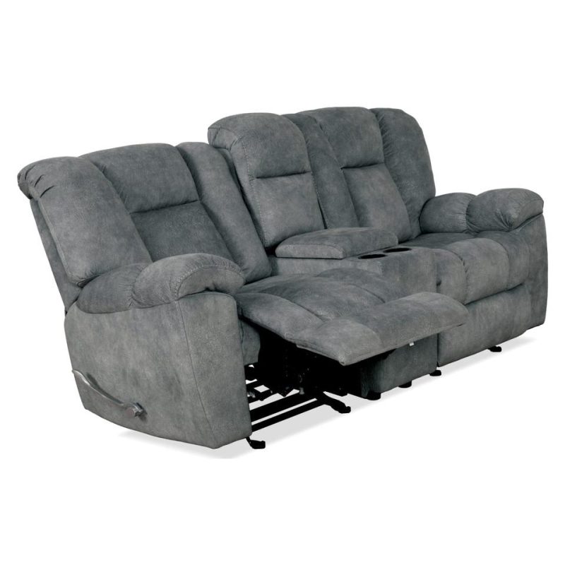 Living Room Sets |  Abbott Sofa & Loveseat Gray Living Room Furniture Gray