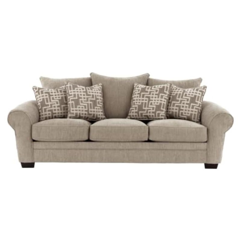 Living Room Sets |  Adonis Sofa Sleeper & Loveseat Cream Living Room Furniture Cream