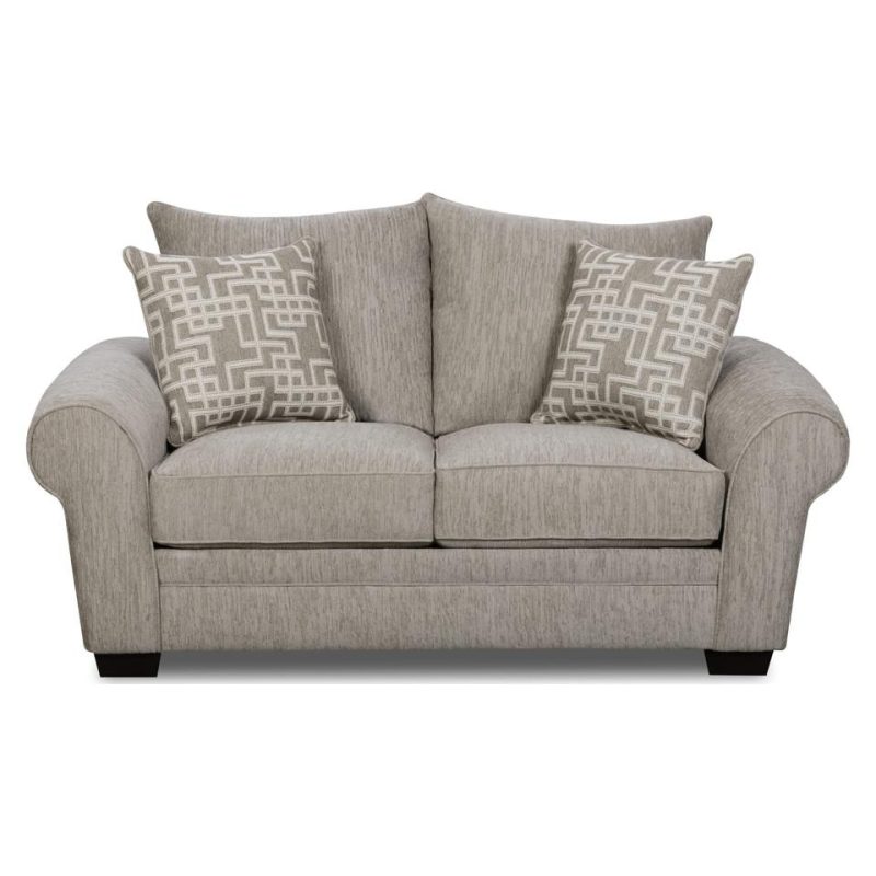 Living Room Sets |  Adonis Sofa Sleeper & Loveseat Cream Living Room Furniture Cream