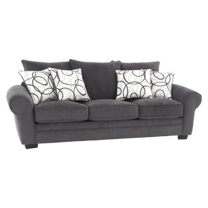 Living Room Sets |  Apollo 8 Piece Room Package Gray Living Room Furniture Gray