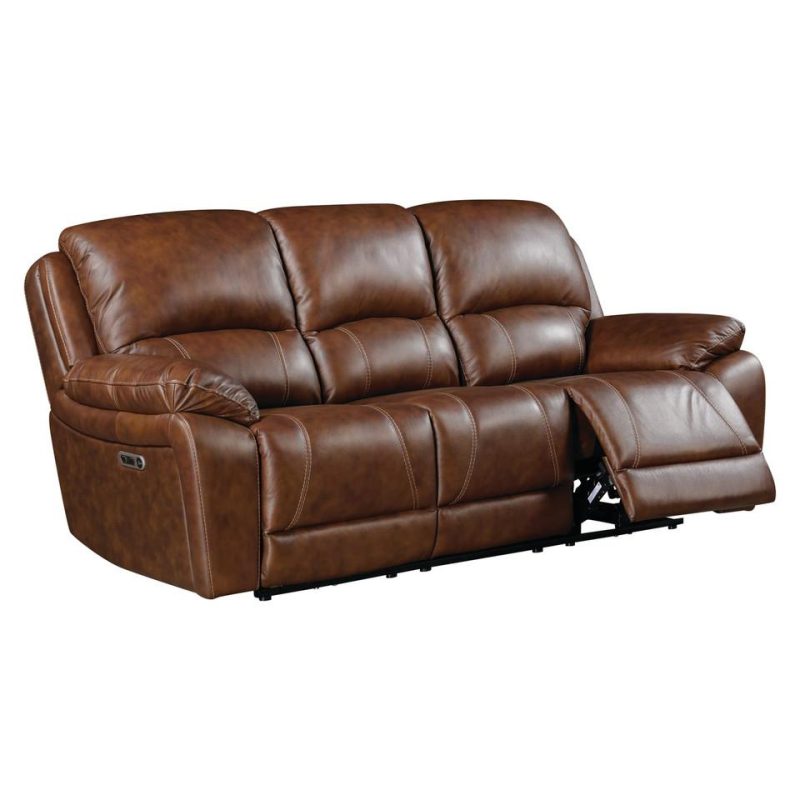 Living Room Sets |  Bradford Sofa & Loveseat Brown Living Room Furniture Brown