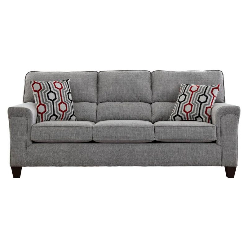 Living Room Sets |  Dylan Sofa And Loveseat Gray Living Room Furniture Gray