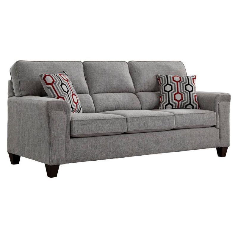 Living Room Sets |  Dylan Sofa And Loveseat Gray Living Room Furniture Gray