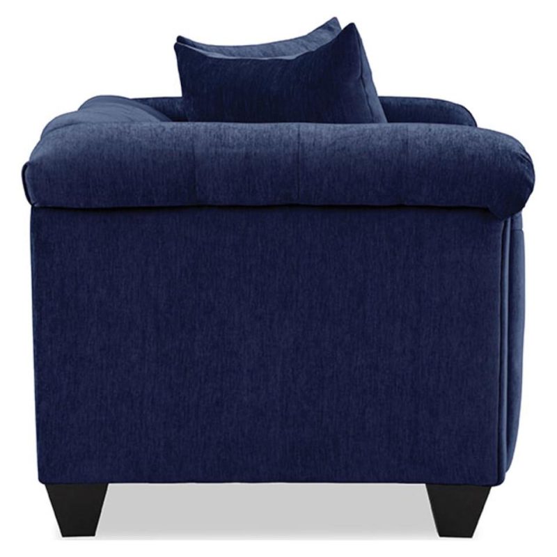 Living Room Sets |  Hampton Blue Sofa & Loveseat Blue Living Room Furniture Blue