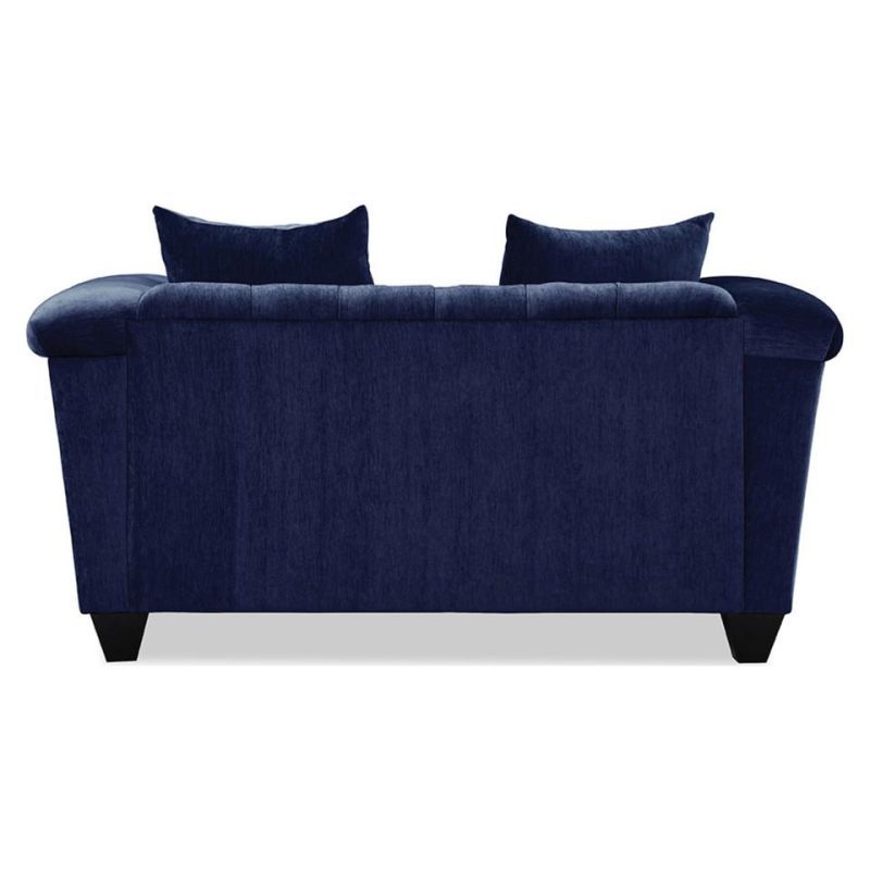 Living Room Sets |  Hampton Blue Sofa & Loveseat Blue Living Room Furniture Blue