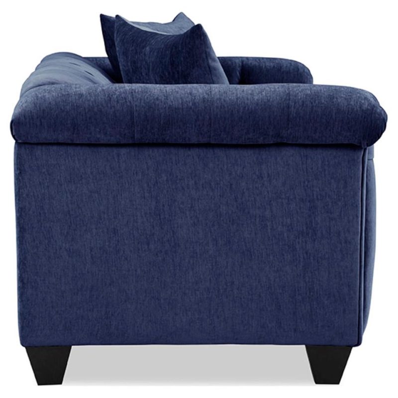 Living Room Sets |  Hampton Blue Sofa & Loveseat Blue Living Room Furniture Blue