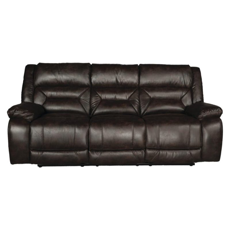 Living Room Sets |  Larson Sofa & Loveseat Brown Living Room Furniture Brown