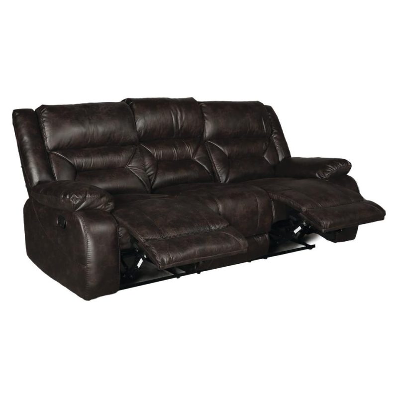 Living Room Sets |  Larson Sofa & Loveseat Brown Living Room Furniture Brown